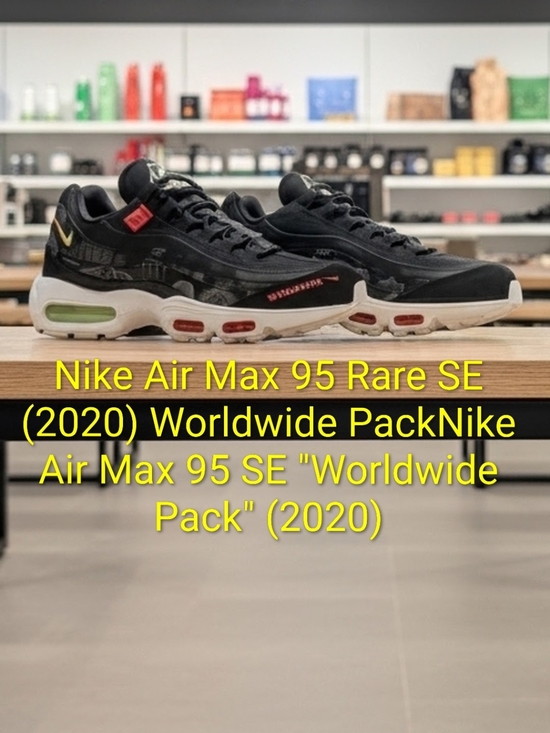 Nike Other - Nike Air Max 95 Rare SE "Worldwide Pack" (2020) Mens 8 Womens 9.5 EUC